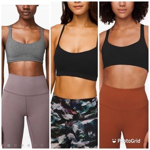lululemon sports bra bundle!! Size 4/6
